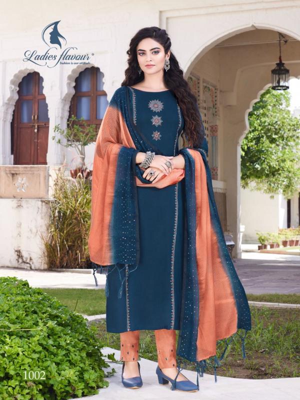 LF Pavitra Rayon Embroidery Readymade Salwar 